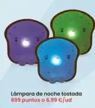 Eroski Lámpara de noche tostada oferta