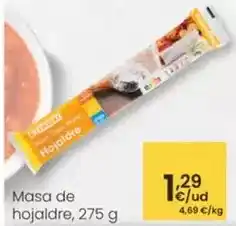 Eroski Masa de hojaldre oferta