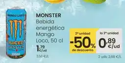 Eroski Mango - bebida energetica mango loco oferta