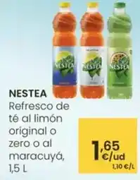 Eroski Nestea - refresco de té al limón original o zero o al maracuyá oferta