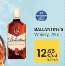 Eroski Ballantine's - whisky oferta