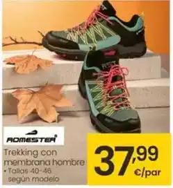 Eroski Romester - trekking con membrana hombre oferta
