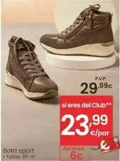 Eroski Bota sport oferta