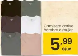 Eroski Camiseta active hombre o mujer oferta