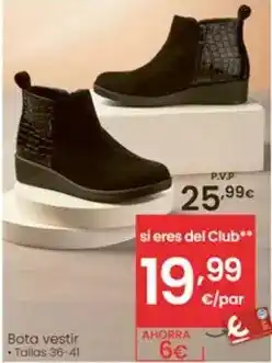 Eroski Bota vestir oferta