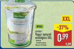 ALDI Gutbio - yogur natural ecologico xxl oferta