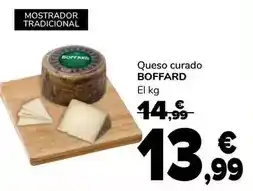 Supeco Boffard - queso curado oferta