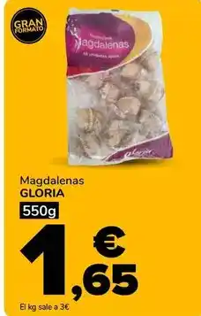 Supeco Gloria - magdalenas oferta