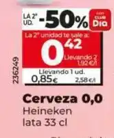 Dia Heineken - cerveza 0,0 oferta