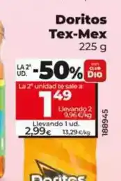 Dia Doritos - tex-mex 225 g oferta