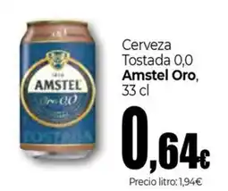 Unide Market AMSTEL Cerveza Tostada 0,0 oferta