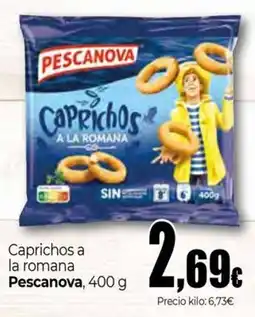 Unide Market PESCANOVA Caprichos a la romana oferta