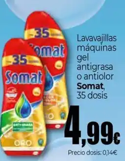 Unide Market SOMAT Lavavajillas omat máquinas gel antigrasa o antiolor oferta