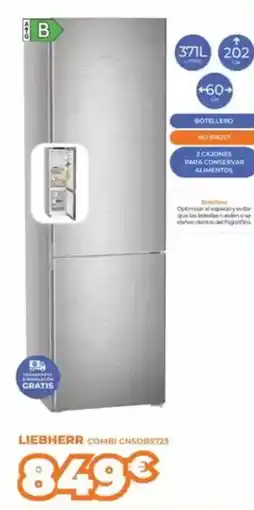 Pascual Martí LIEBHERR Combi cnsdb5723 oferta