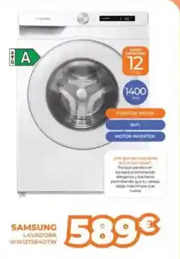Pascual Martí SAMSUNG Lavadora ww12t504dtw oferta