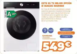 Pascual Martí SAMSUNG Lavadora ww90db7u94geu3 oferta