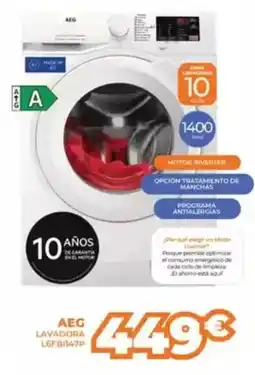 Pascual Martí AEG Lavadora l6fb1147p oferta