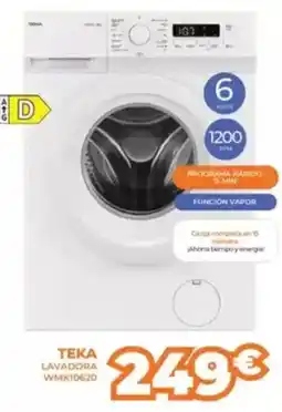 Pascual Martí TEKA Lavadora wmk10620 oferta