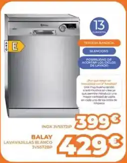 Pascual Martí BALAY Lavavajillas blanco 3v5572bp oferta