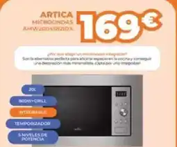 Pascual Martí ARTICA Microondas amw20045821dx oferta