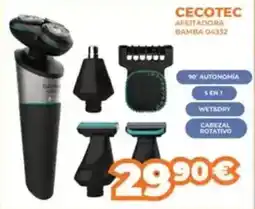 Pascual Martí CECOTEC Afeitadora bamba 04332 oferta