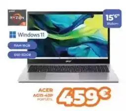 Pascual Martí ACER Ag15-42p portatil oferta