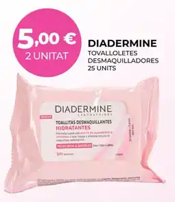 Perfumeries Facial DIADERMINE Toallitas desmaquillantes hidratantes oferta