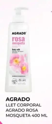 Perfumeries Facial AGRADO Llet corporal agrado rosa mosqueta oferta