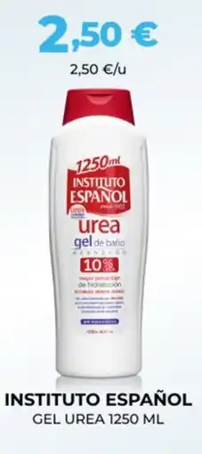 Perfumeries Facial INSTITUTO ESPAÑOL Gel urea oferta