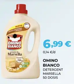 Perfumeries Facial OMINO BIANCO Detergent marsella 50 dosis oferta