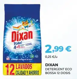 Perfumeries Facial DIXAN Detergent eco bossa 12 dosis oferta