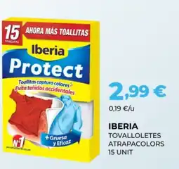 Perfumeries Facial IBERIA Tovalloletes atrapacolors oferta