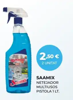Perfumeries Facial SAAMIX Netejador multiusos pistola 1 lt. oferta
