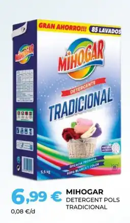 Perfumeries Facial MIHOGAR Detergent pols tradicional oferta