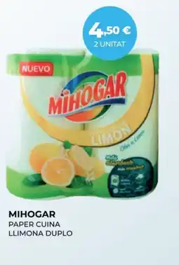 Perfumeries Facial MIHOGAR Paper cuina llimona duplo oferta