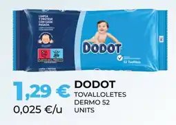 Perfumeries Facial DODOT Tovalloletes dermo 52 oferta