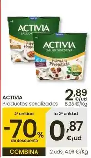 Eroski Danone - activia oferta