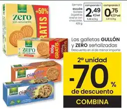 Eroski Gullón - galleta digestive avena con chocolate oferta
