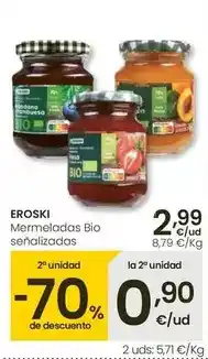 Eroski Eroski - mermeladas bio oferta