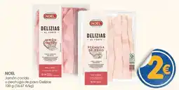Supermercados Plaza Noel - jamón cocido o pechuga de pavo oferta