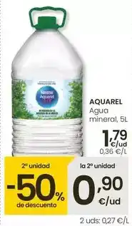 Eroski Aquarel - agua mineral oferta
