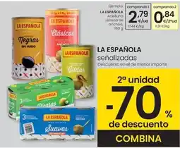 Eroski La española - aceituna rellena de anchoa oferta