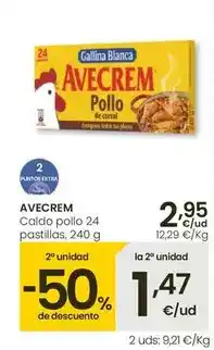 Eroski Avecrem - caldo pollo oferta