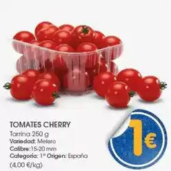 Supermercados Plaza Origen - tomates cherry oferta