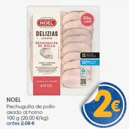 Supermercados Plaza NOEL Pechuguita de pollo asado al horno oferta