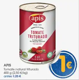 Supermercados Plaza APIS Tomate natural triturado oferta