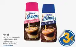 Supermercados Plaza NESTLÉ Leche condensada La Lechera clásica o desnatada oferta