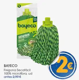 Supermercados Plaza BAYECO Fregona Secafácil 100% microfibra oferta