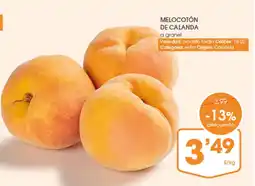 Supermercados Plaza Melocotón de calanda oferta