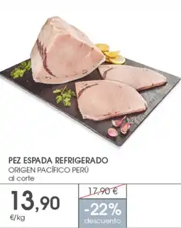 Supermercados Plaza Pez espada refrigerado oferta